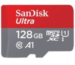 Carte mémoire MicroSDHC SanDisk Ultra 128Go à 19€ pour le Black Friday