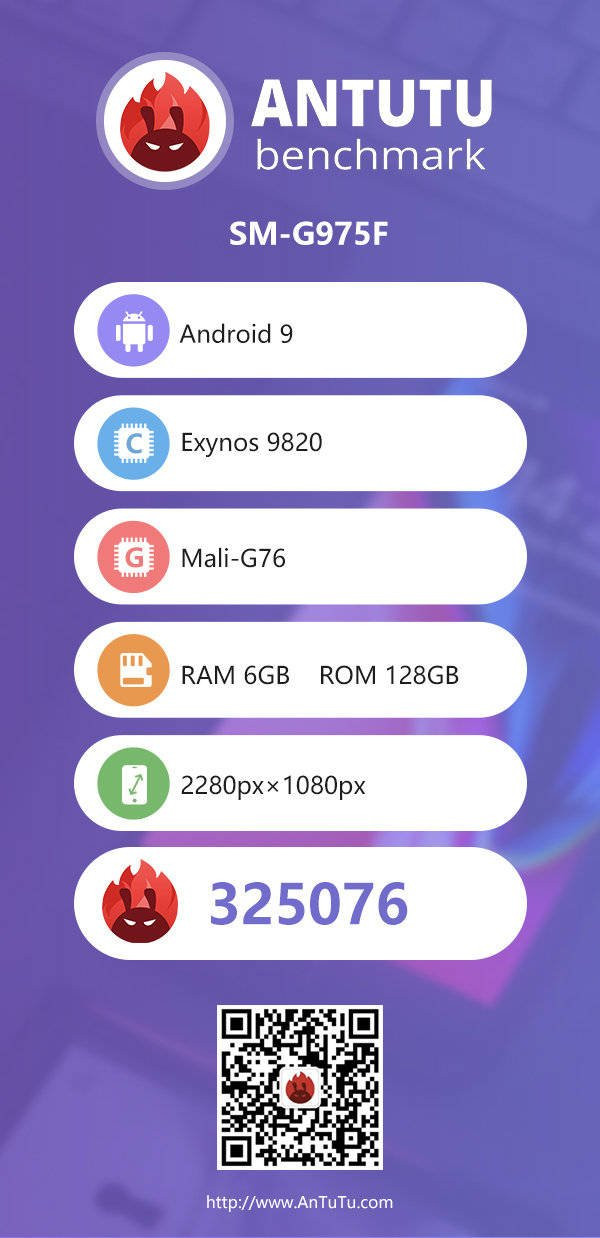 Samsung S10 Benchmark