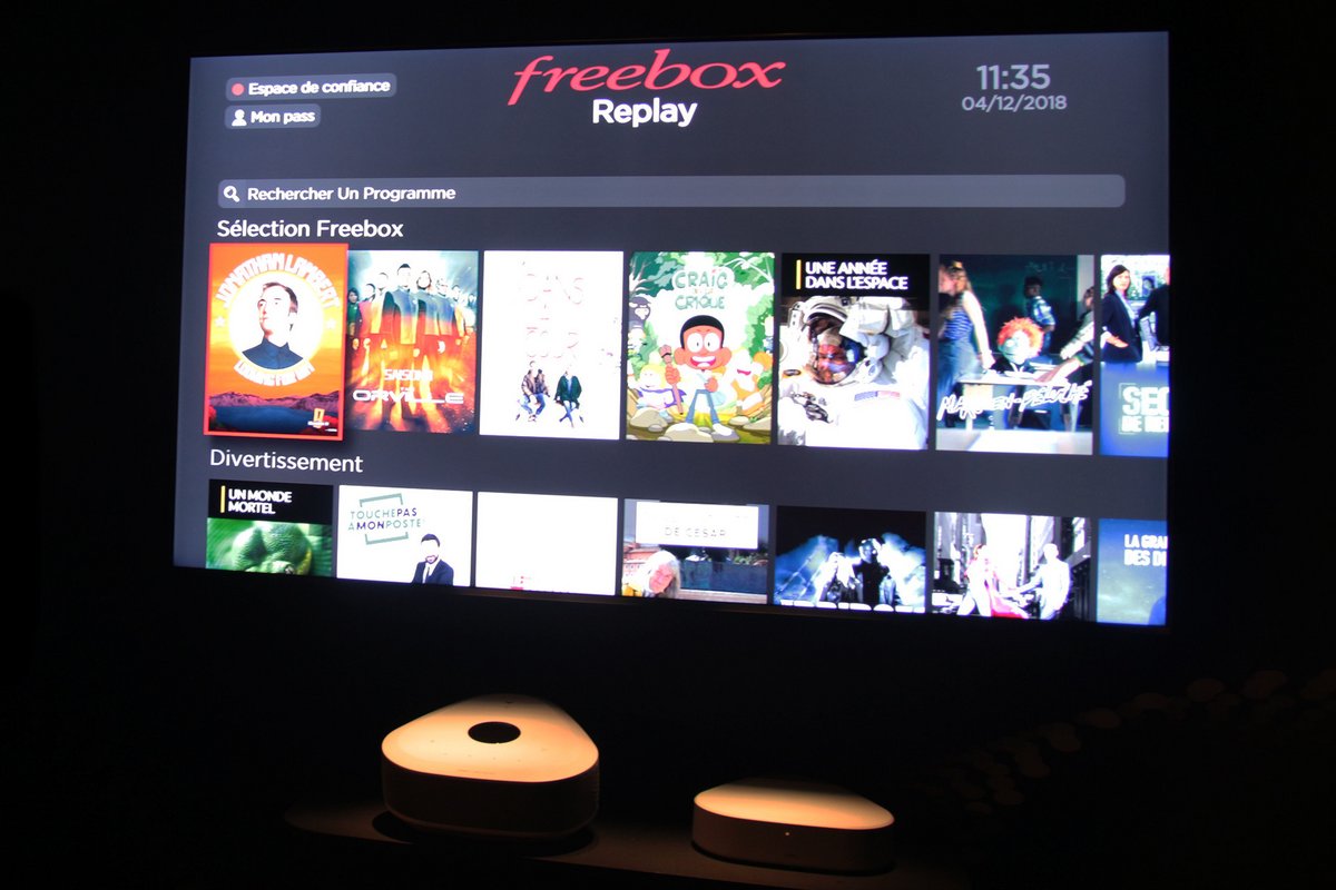 Freebox Delta Interface