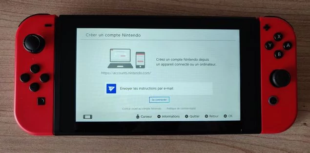 Nintendo Switch Clubic Compte