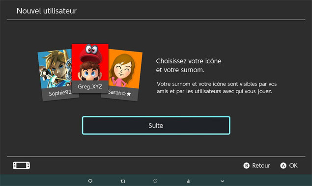 Nintendo Switch Clubic Compte