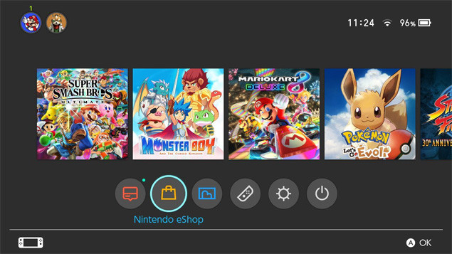 Switch eShop