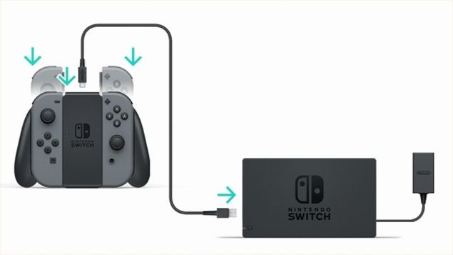 Nintendo Switch charge joycon