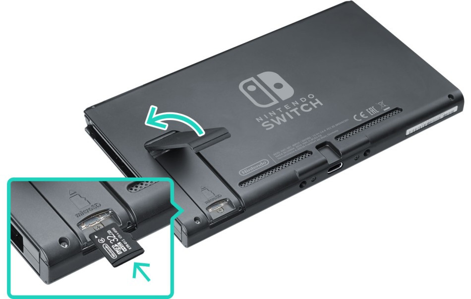 Carte mémoire pour Nintendo Switch