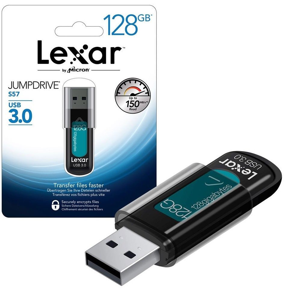 ⚡ Bon Plan : Clé USB 3.0 Lexar Professionnel JumpDrive 128Go à 20€