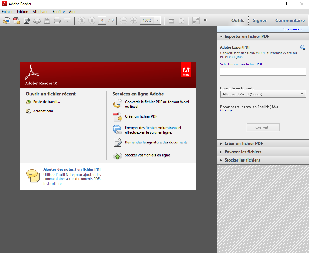 Lire un PDF: Installer Adobe Acrobat Reader