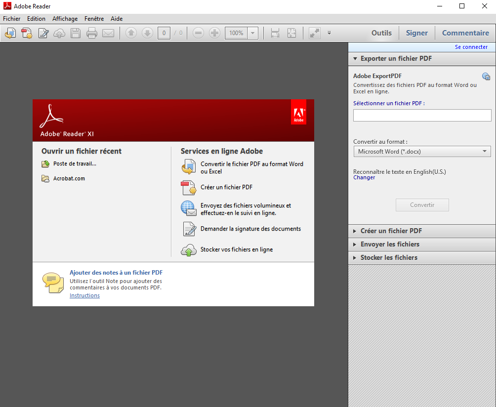 acrobat reader francais download