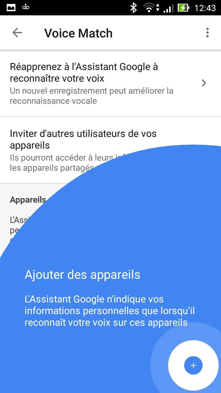 Voice Match