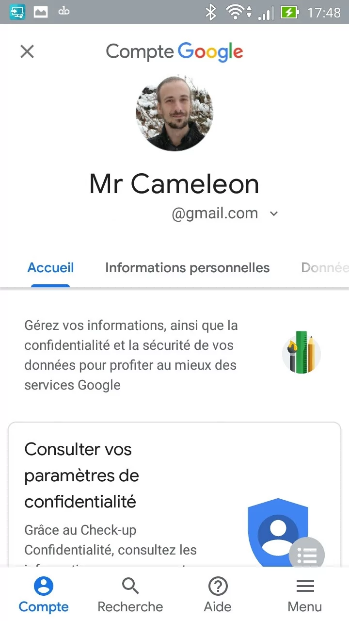 Comment accéder et gérer mon compte  ? 