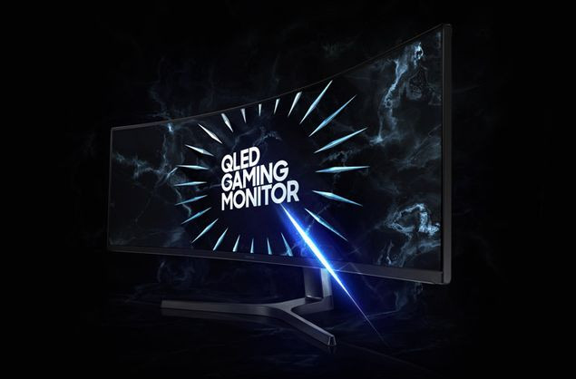 Ecran PC Gamer Incurvé 49 QLED 5K 120 Hz SAMSUNG