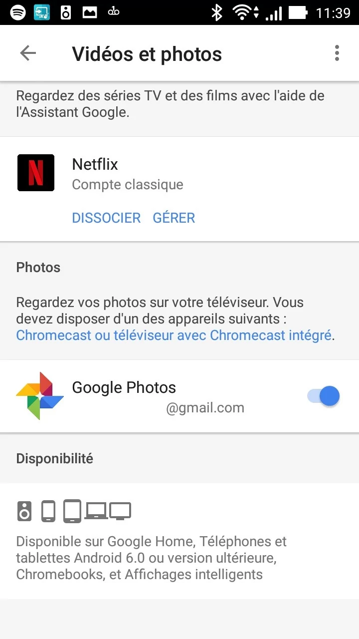 Netflix et google sales home