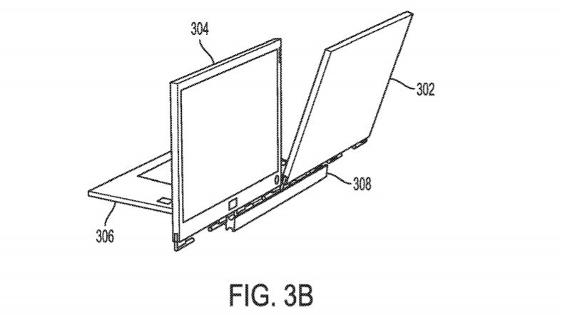 DELL PC portable double écran brevet