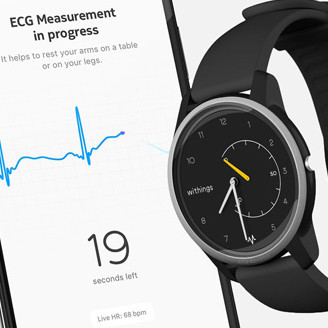 CES 2019 - Withings Move ECG : la montre capable d’enregistrer un ...