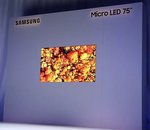 CES 2019 - Samsung dévoile un téléviseur 75