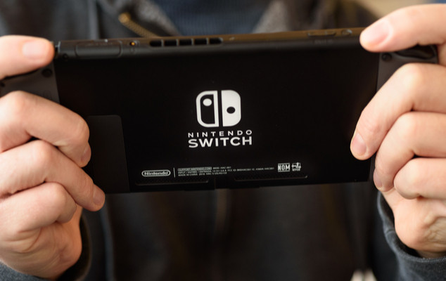 Nintendo Switch jeu joueur