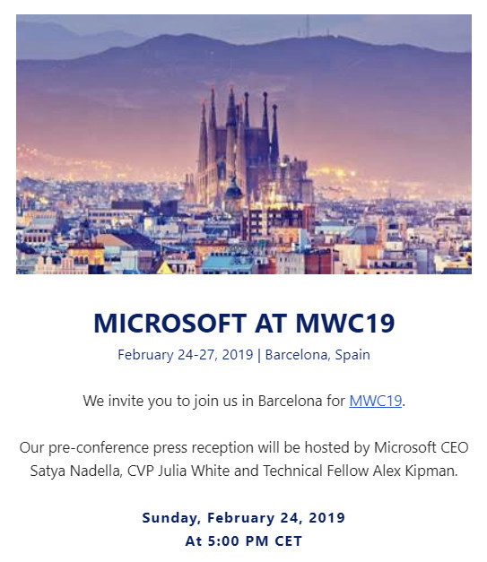 Microsoft MWC