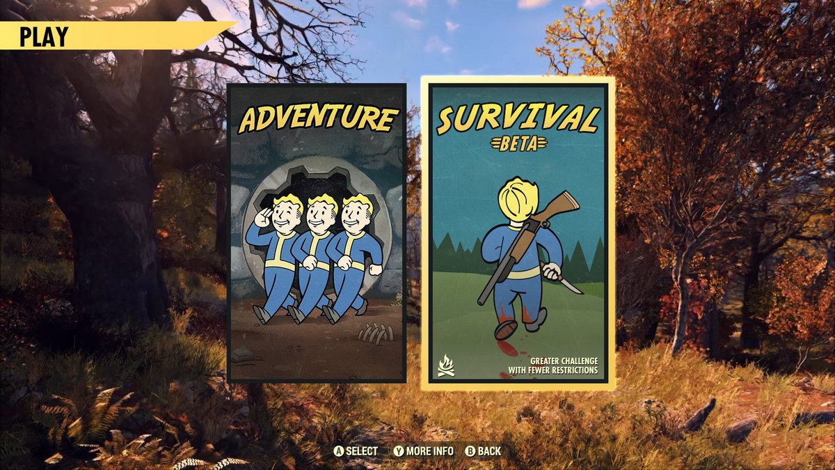 Fallout 76 mode survie