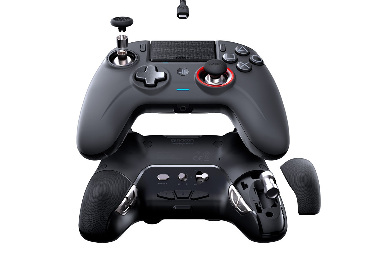 Manette de jeu Joypad sans fil Bluetooth gauche et droite pour interru