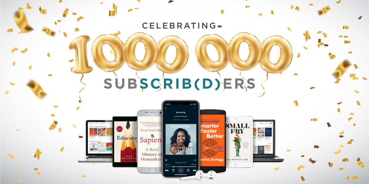 Scribd million abonnés