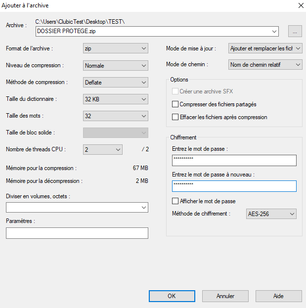 7ZIP tuto2