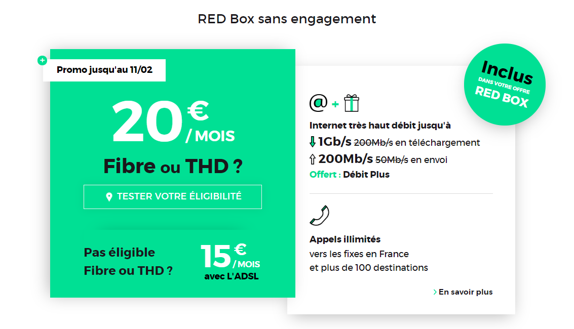 RED Box février