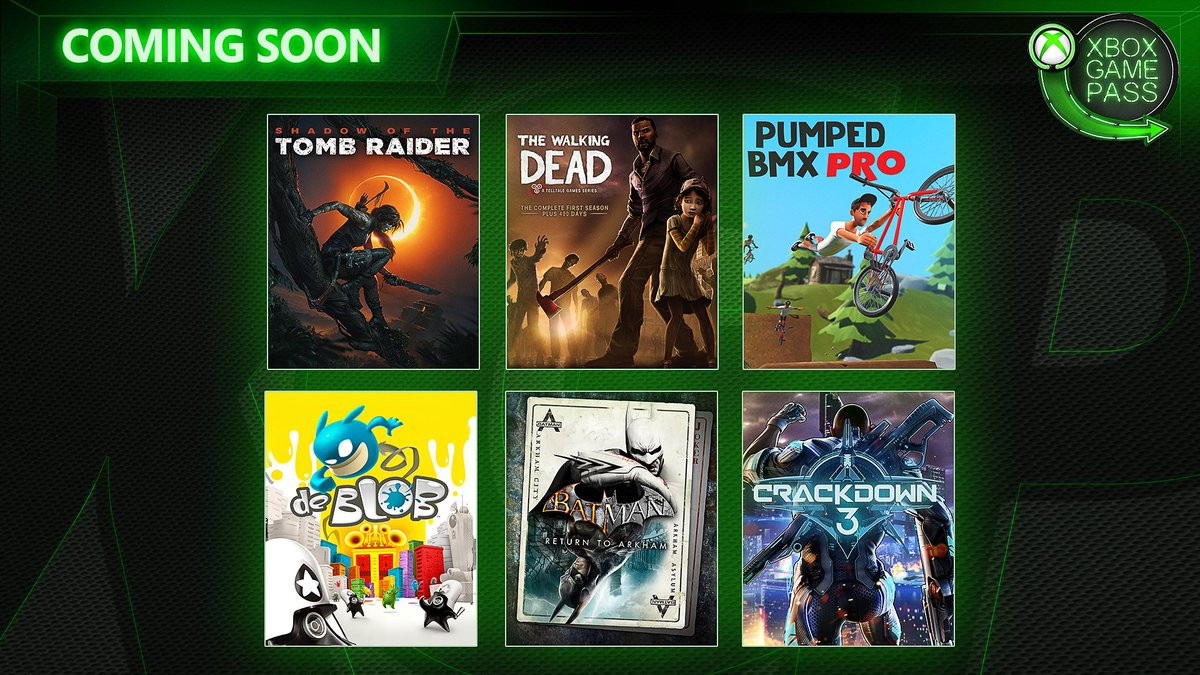 Xbox Game Pass février 2019