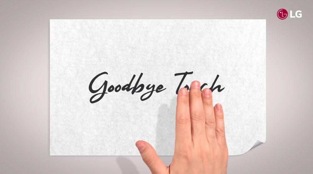 LG Goodbye touch