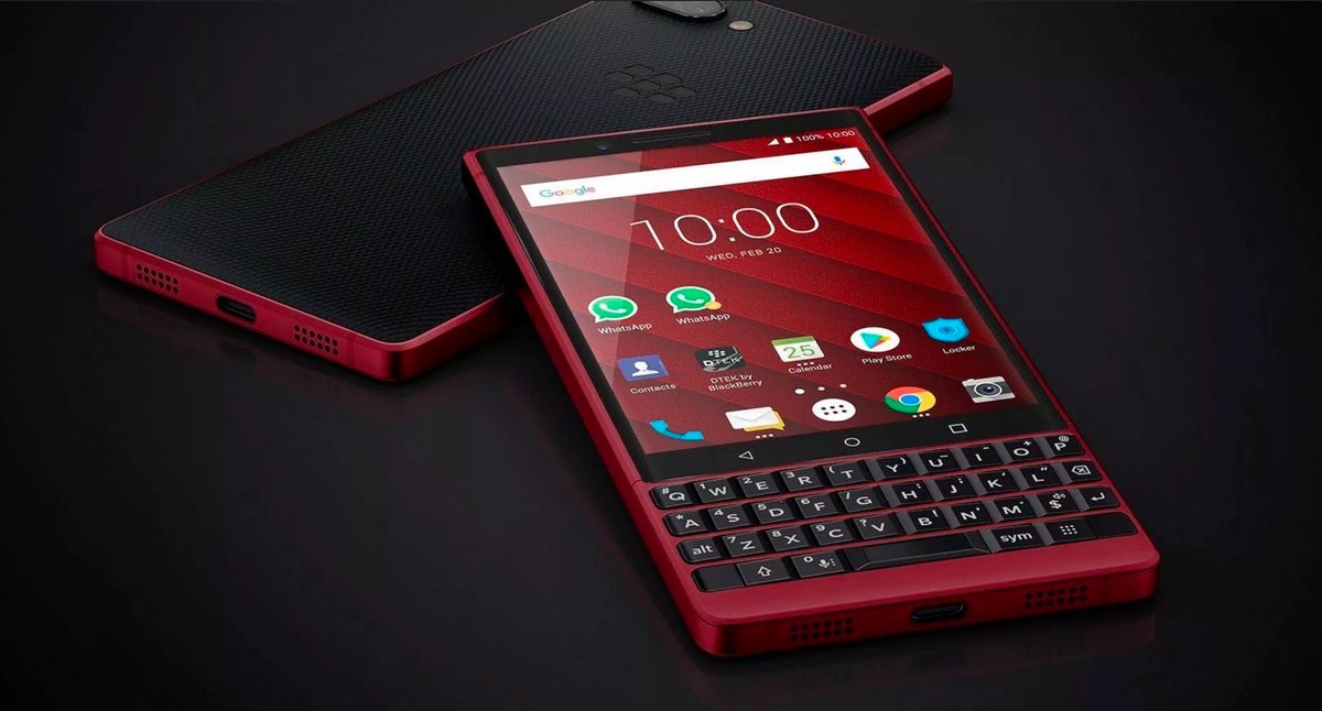 BlackBerry Key2 red