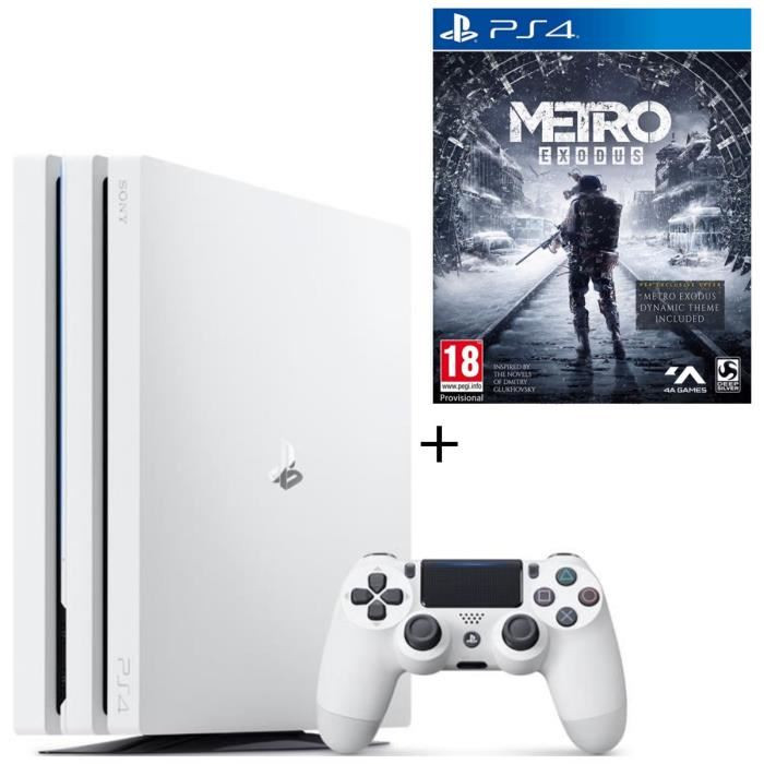 PS4 Pro et Metro Exodus