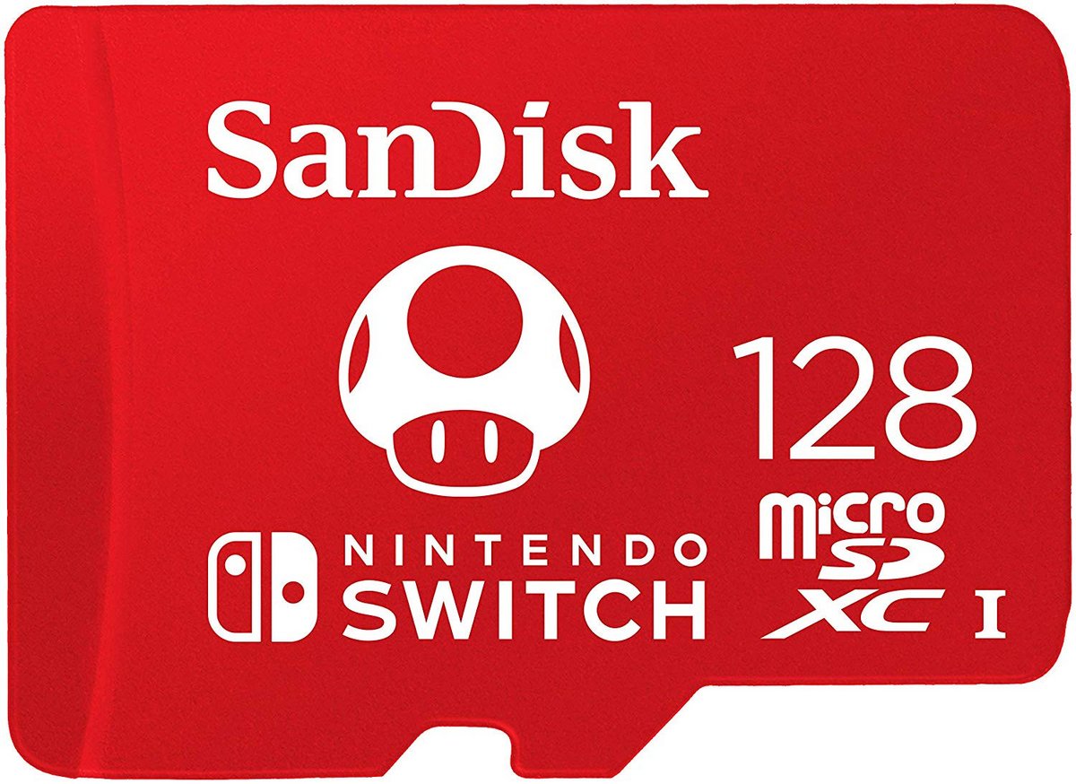 Carte Micro SDXC SanDisk Switch 128 Go
