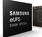 Samsung entame la production des puces eUFS 3.0, deux fois plus rapides en écriture