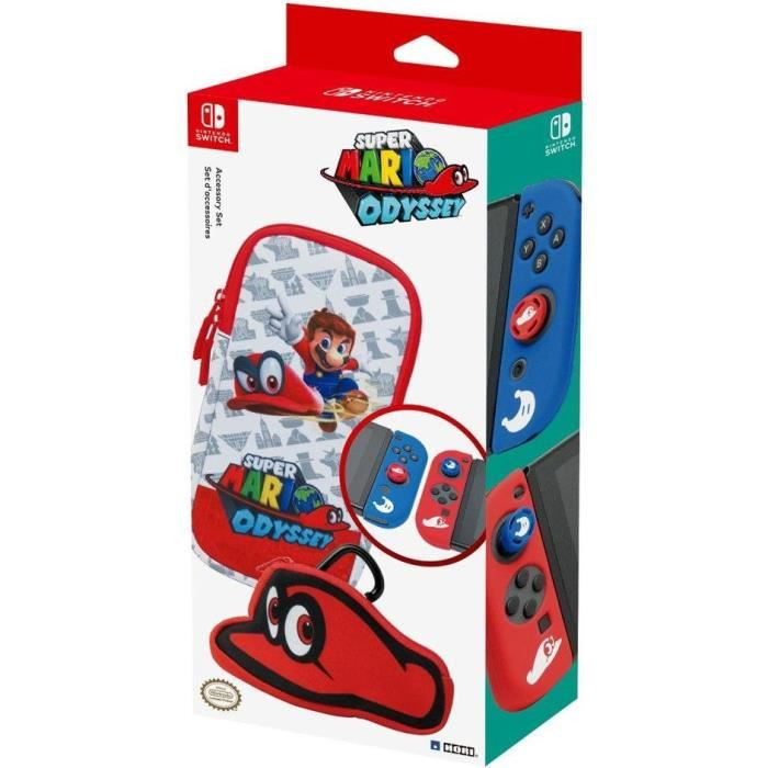 Set accessoires Mario Odyssey Switch