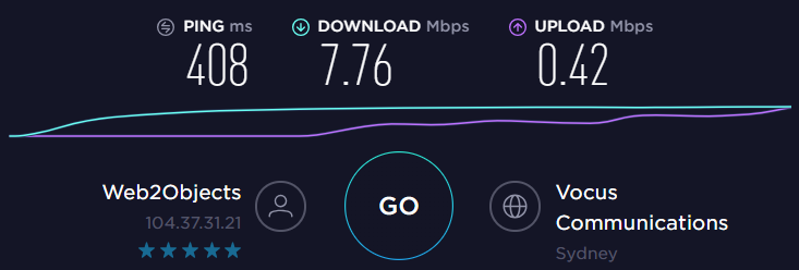 ExpressVPN: test w Australii