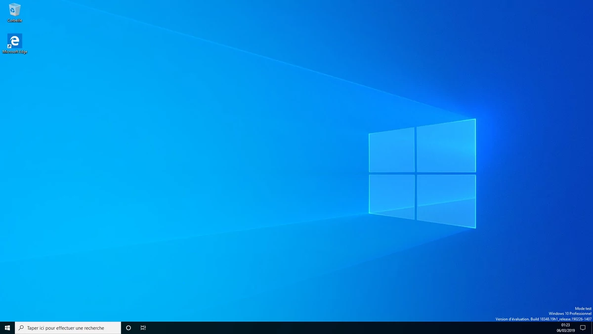 Hourra ! Bureau W10 sur RPi