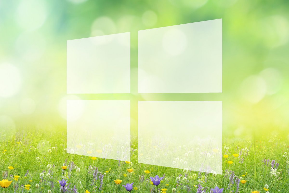 Windows 10 april update spring