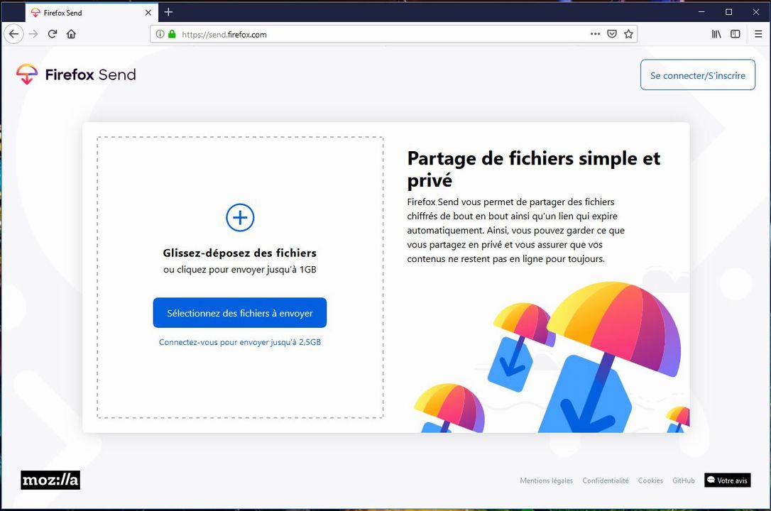 Firefox Send