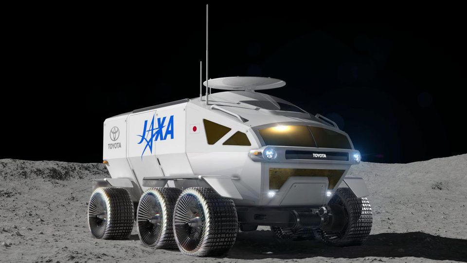 Véhicule autonome Lune JAXA Toyota