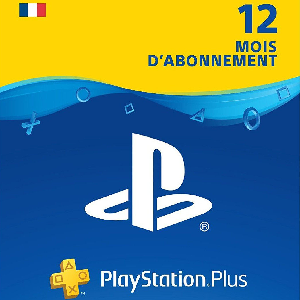 ⚡️ Bon plan PlayStation Plus abonnement 12 mois à 44,99€