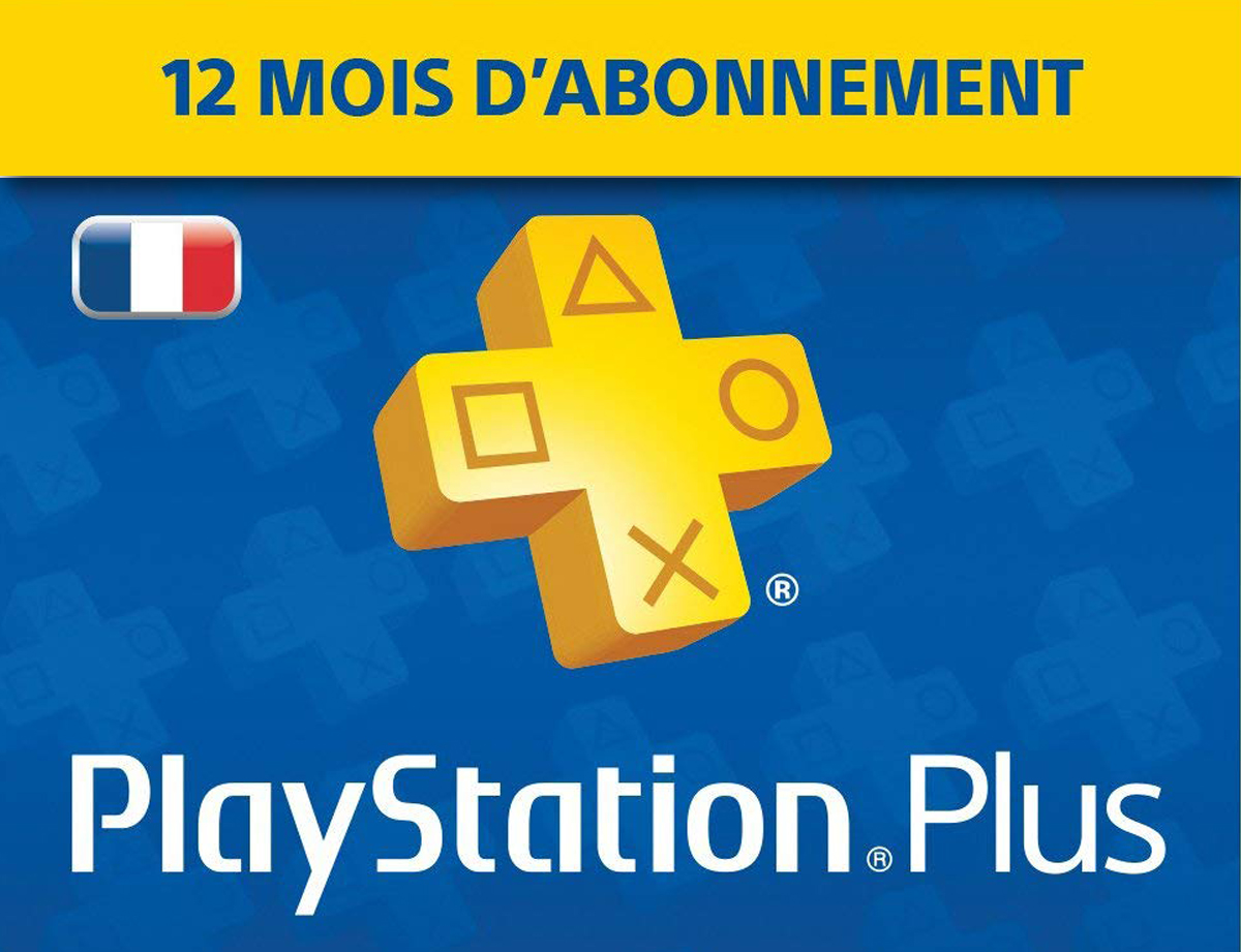 ⚡️ Bon plan PlayStation Plus abonnement 12 mois à 44,99€