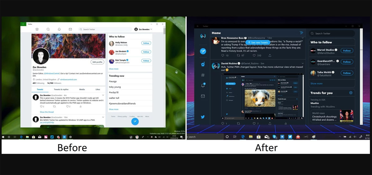 Twitter Windows 10