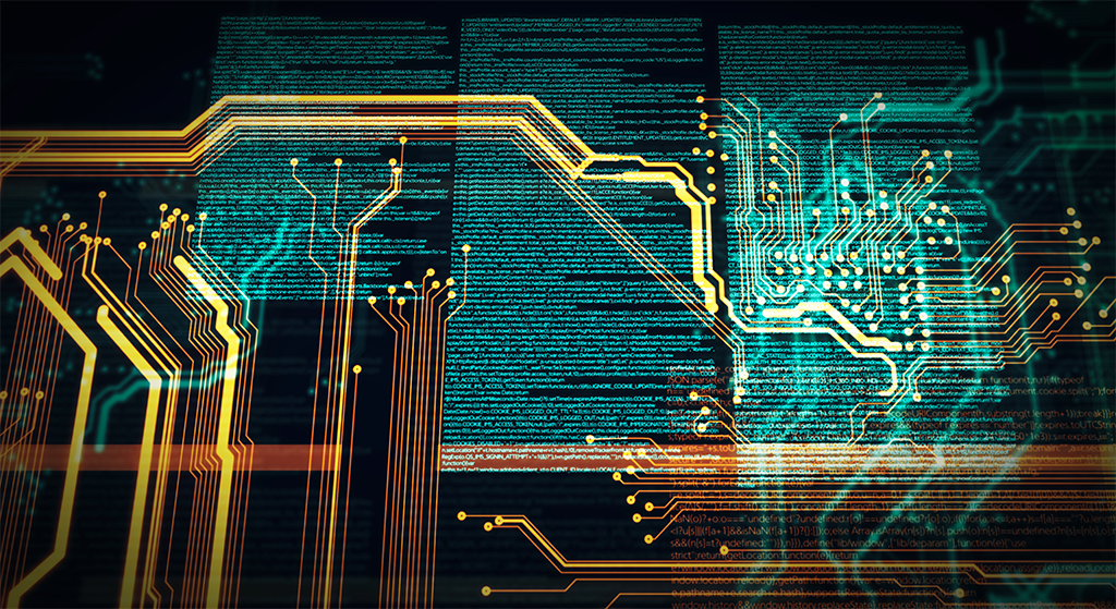 PCB, Code, HTML; web programming software background; 3D illustration-1.png © Adobe Stock