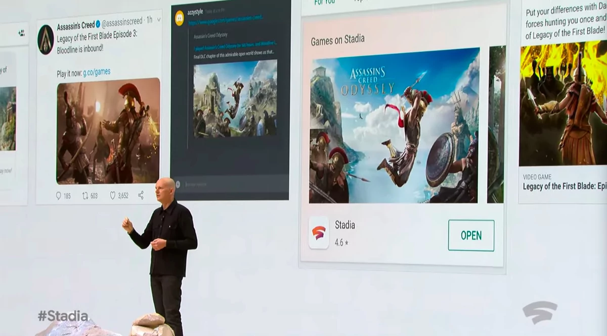 Stadia cloud gaming