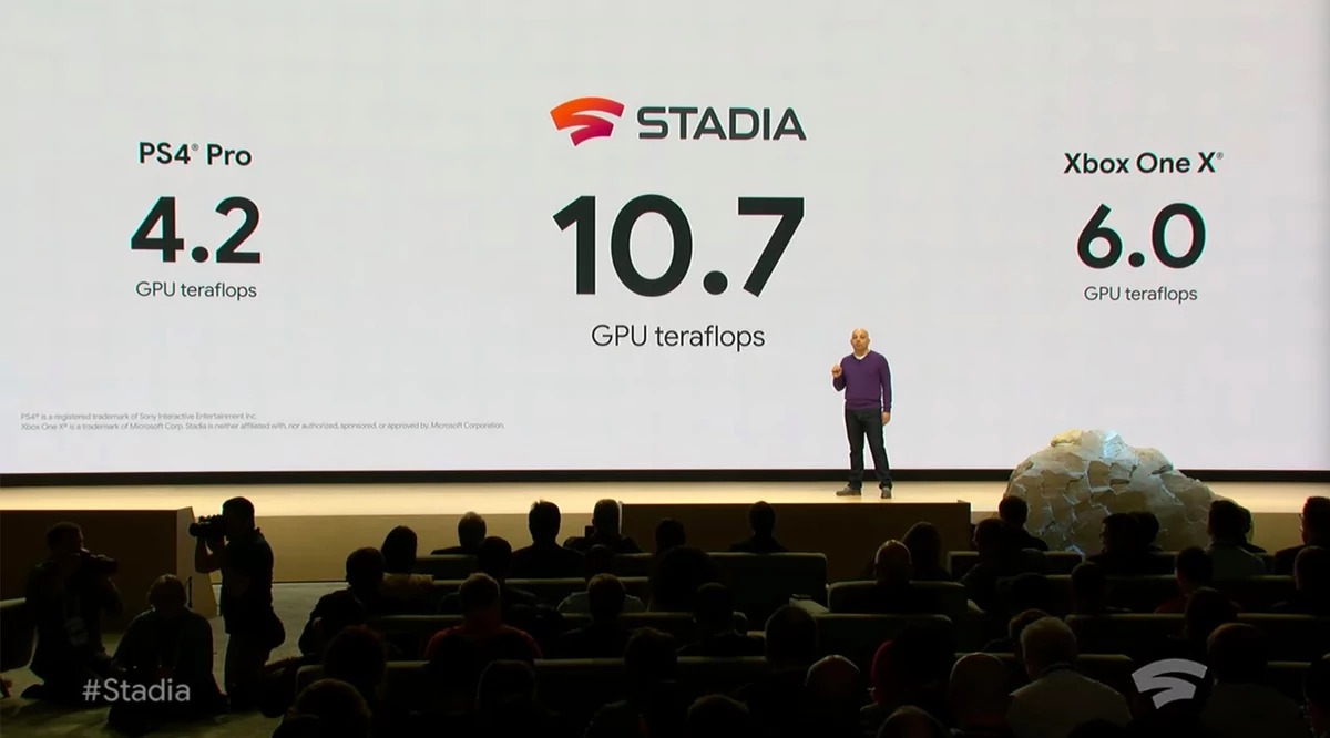 Stadia cloud gaming