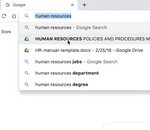 Google teste les résultats et suggestions de recherche Google Drive dans l'omnibox