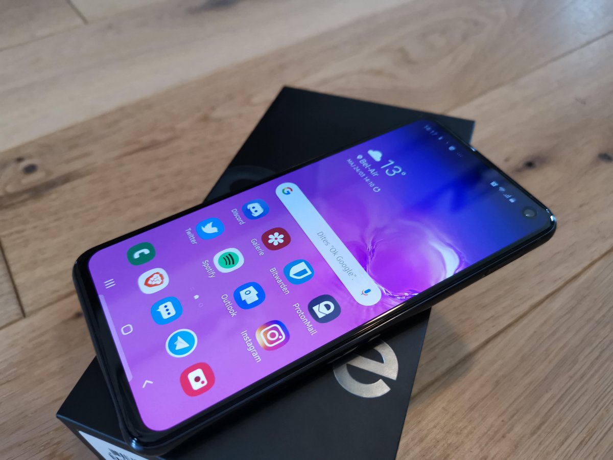 Samsung Galaxy S10e test