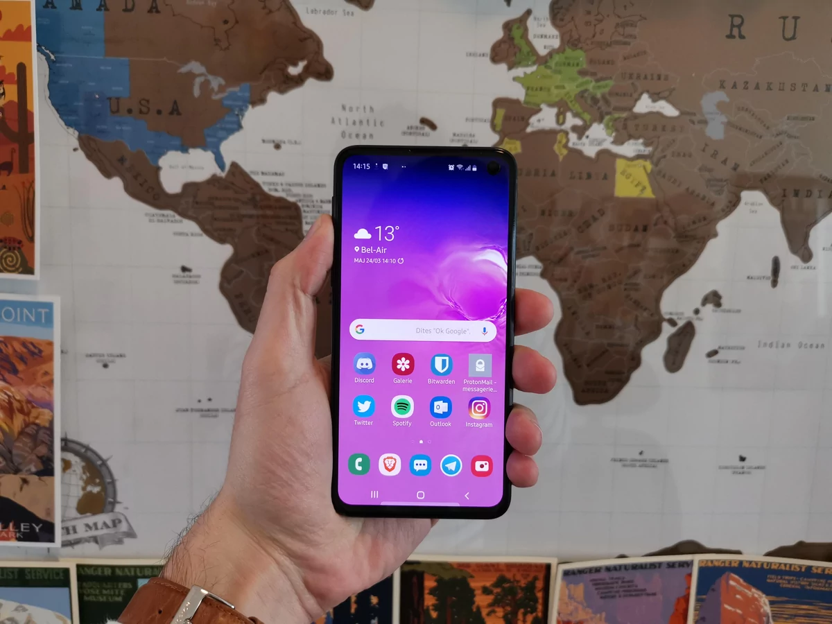 Samsung Galaxy S10e test