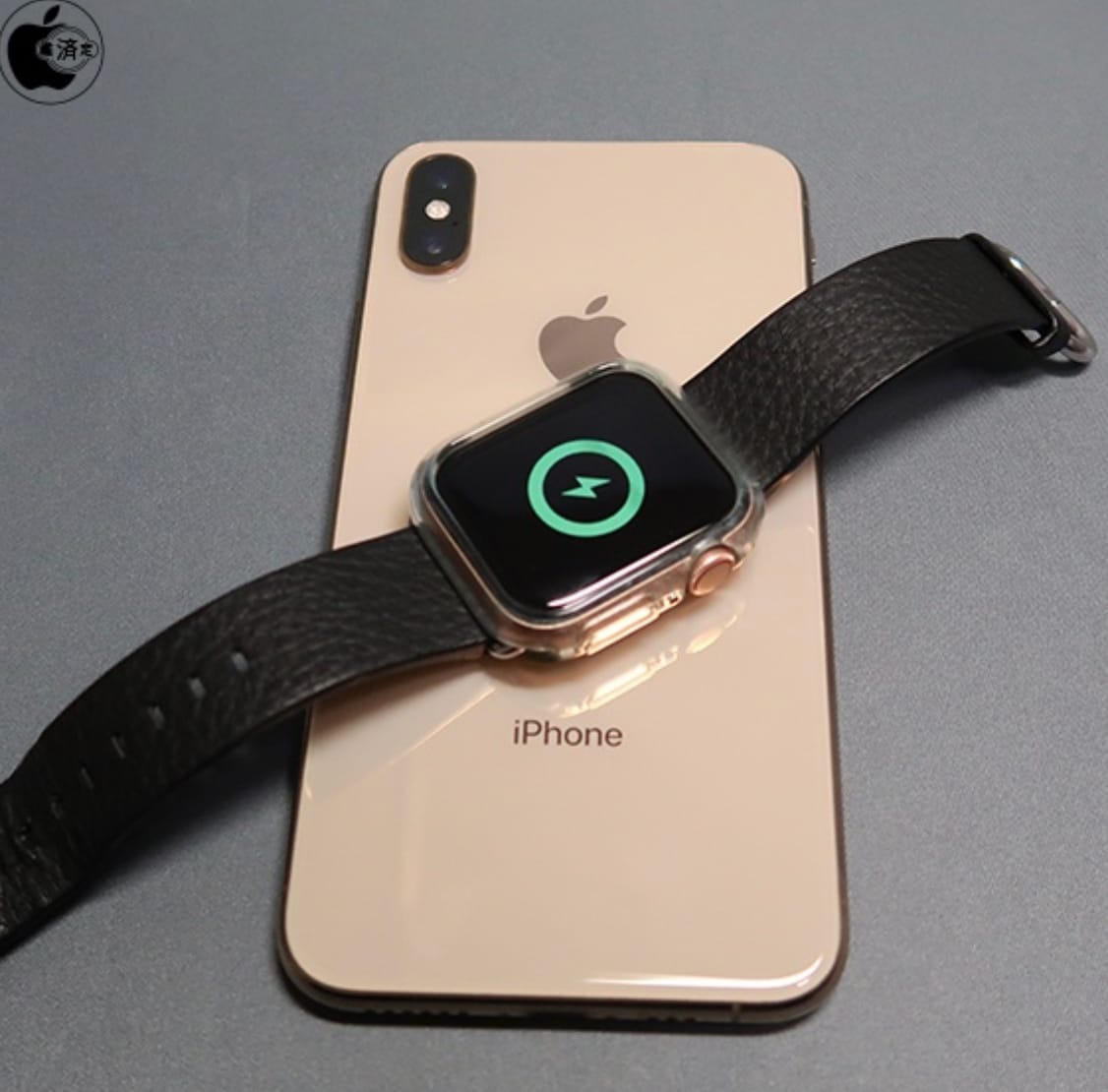 Chargeur induction iphone et apple watch 