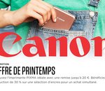 🔥 Bon plan Canon: jusqu'à 20€ de remise sur les imprimantes Canon PIXMA