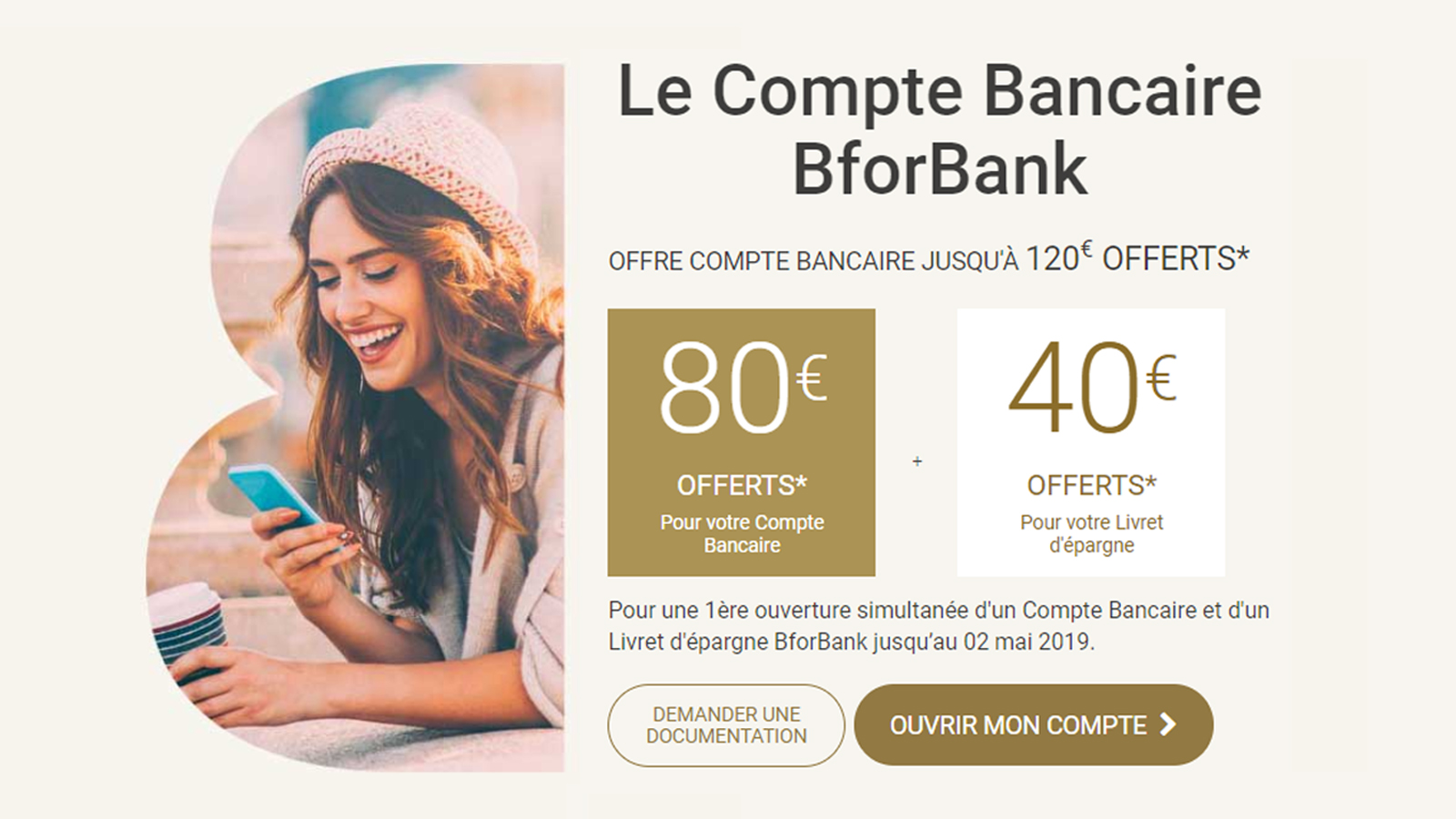 Bon Plan BforBank : Jusqu'au 120€ De Prime Sur Votre Compte Courant