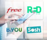 Forfait mobile : RED, Free, B&You et Sosh, les 4 deals choc du week-end